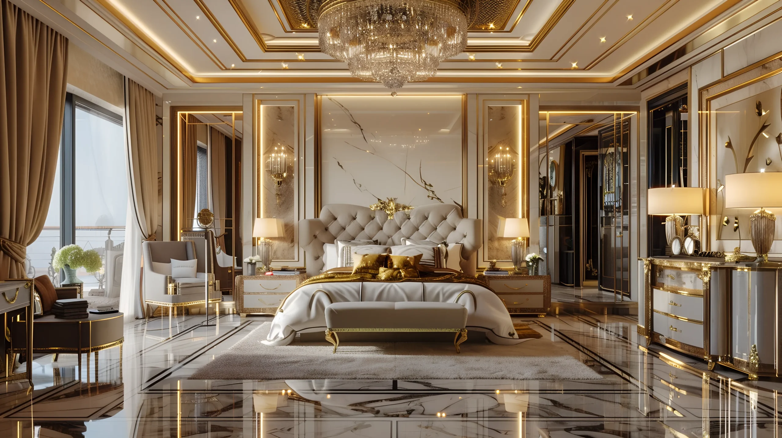 COZZIP premium vacuum-compressed sofa fully expanded in a modern living room setting